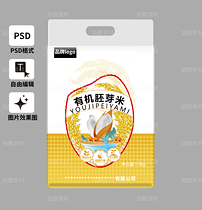 有机胚芽米包装设计（导航-12873902） - 未分类 - 站酷设计师画丢原创素材 - 站酷ZCOOL