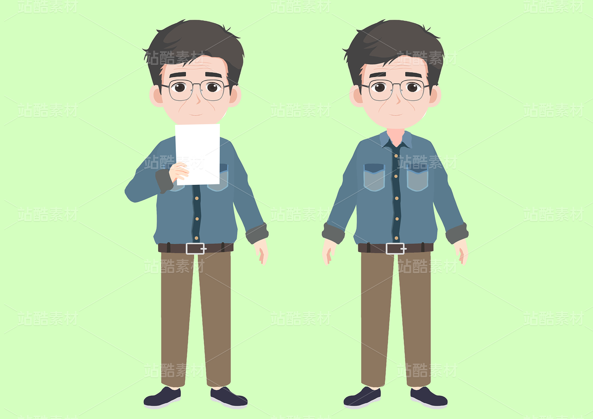 MG動畫人物素材6（主預覽-12889279） - 未分類 - 站酷設(shè)計師Z026657965原創(chuàng)素材 - 站酷ZCOOL