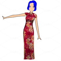 【矢量/PSD】二次元少女角色立绘(导航-12960046) - 未分类 - 站酷设计师玉冉原创素材 - 站酷ZCOOL
