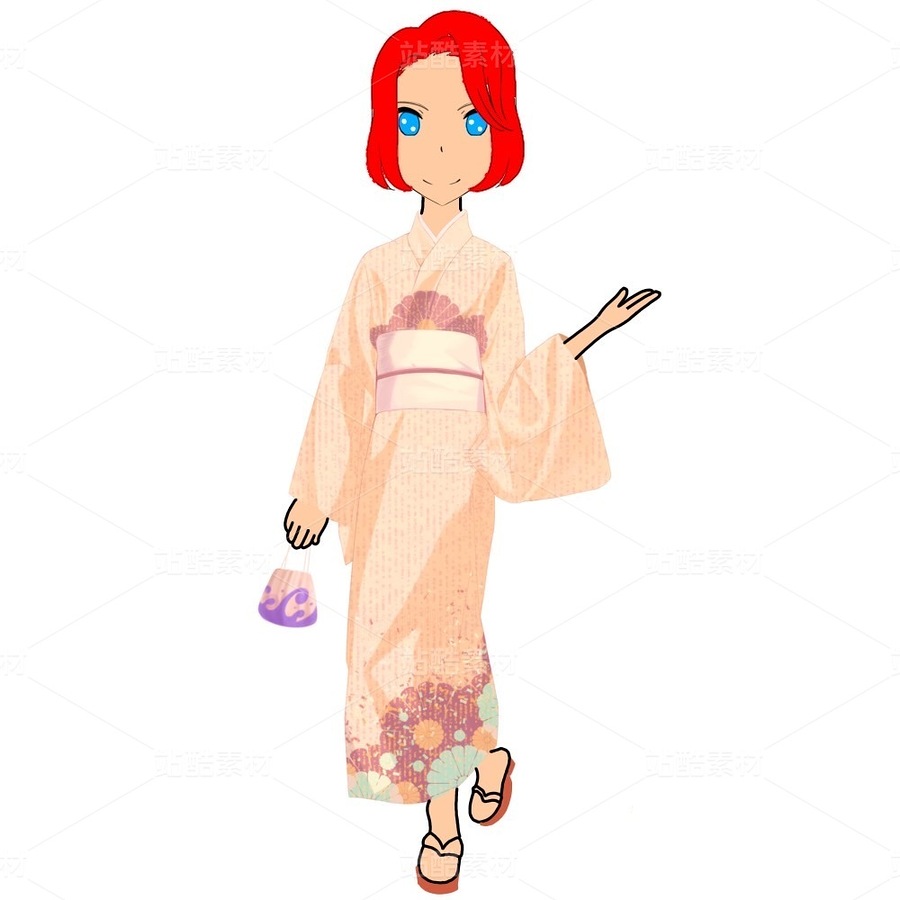 【矢量/PSD】二次元少女角色立绘(主预览-12960048) - 未分类 - 站酷设计师玉冉原创素材 - 站酷ZCOOL