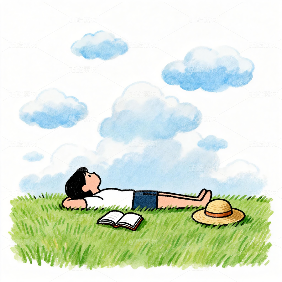 治愈系插畫“空狀態(tài)”（主預(yù)覽-13020326） - 未分類 - 站酷設(shè)計(jì)師物料醬Pickme原創(chuàng)素材 - 站酷ZCOOL