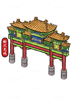 榆次老城插畫元素（導(dǎo)航-13037135） - 未分類 - 站酷設(shè)計師GUOJING12138原創(chuàng)素材 - 站酷ZCOOL