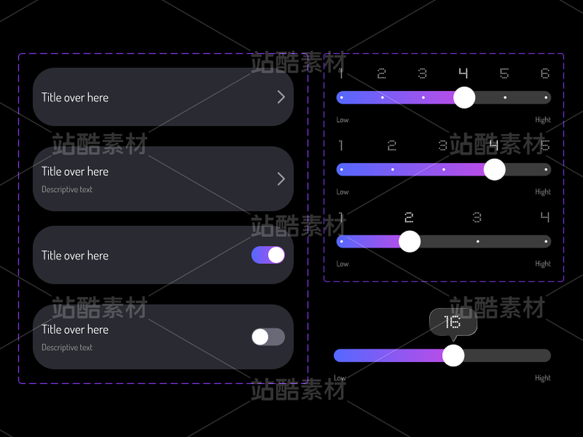 Security Camera UI kit（主預(yù)覽-13053302） - 未分類 - 站酷設(shè)計(jì)師kopenLi原創(chuàng)素材 - 站酷ZCOOL