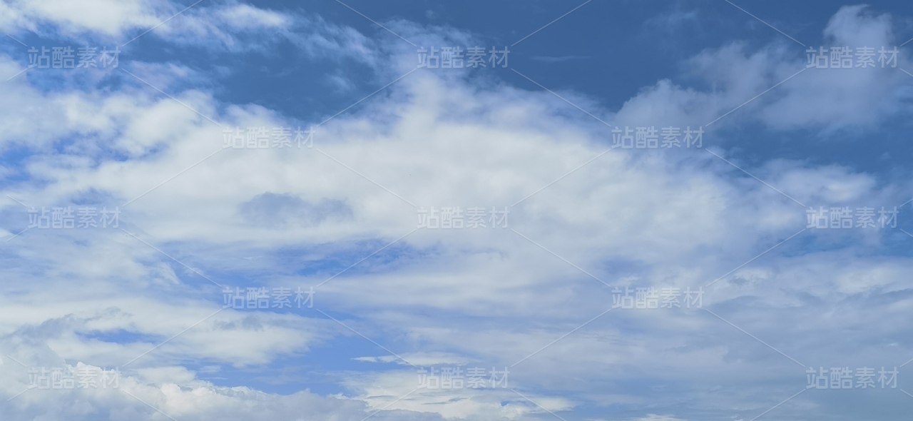 极简治愈云彩摄影素材