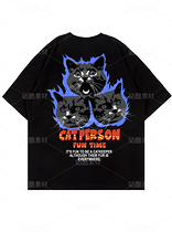 宠物猫印花矢量图案（导航-13086886） - 未分类 - 站酷设计师CapsuleX原创素材 - 站酷ZCOOL