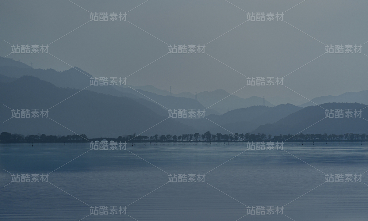 東錢湖層疊山巒東方水墨靜謐悠遠(yuǎn)水面平靜如鏡（主預(yù)覽-13087052） - 未分類 - 站酷設(shè)計(jì)師乘隍原創(chuàng)素材 - 站酷ZCOOL