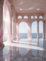 夢(mèng)想中的歐式輕奢海景宮殿走廊（導(dǎo)航-13087357） - 未分類 - 站酷設(shè)計(jì)師爆爆00原創(chuàng)素材 - 站酷ZCOOL
