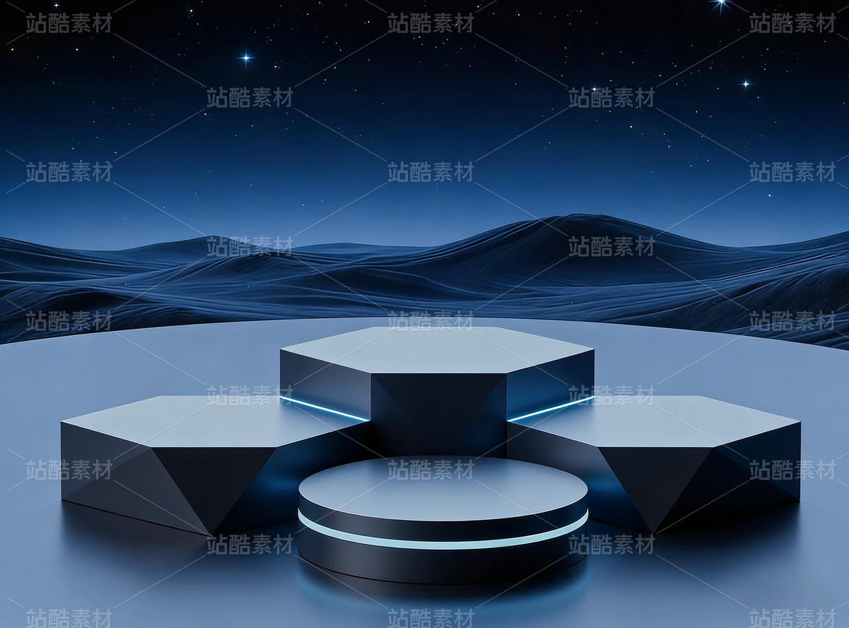 科技未来感电商展台背景（主预览-13087838） - 未分类 - 站酷设计师Z227040802原创素材 - 站酷ZCOOL