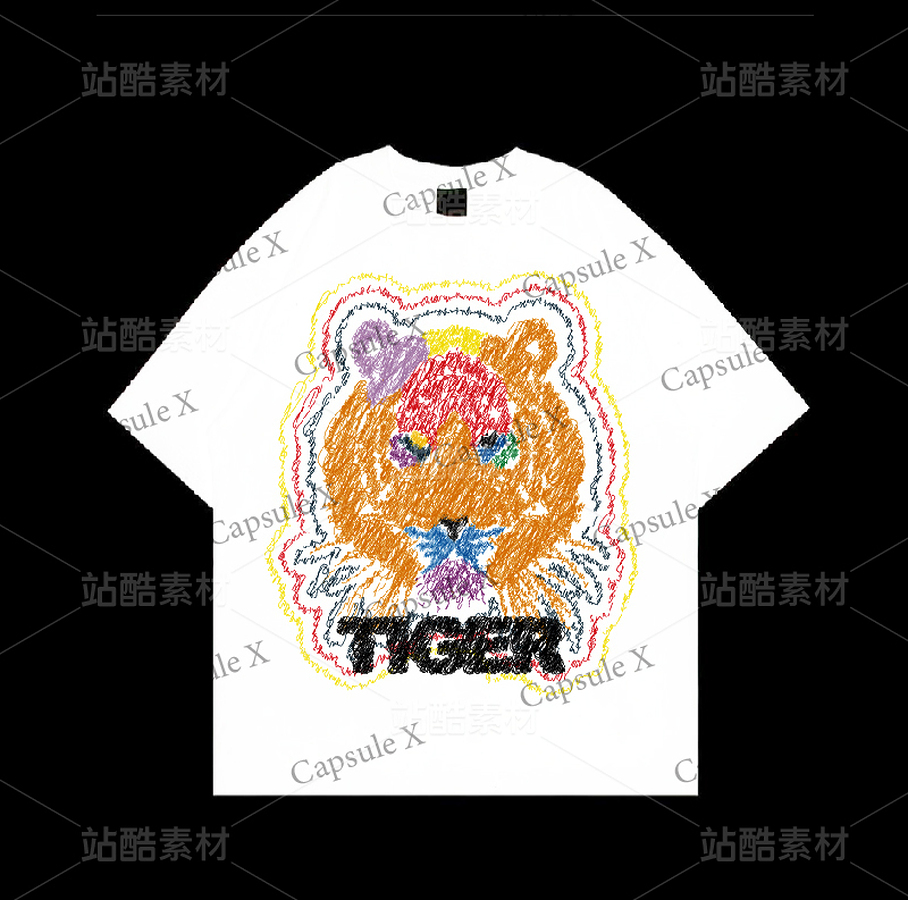 线性老虎头图案（主预览-13087953） - 未分类 - 站酷设计师CapsuleX原创素材 - 站酷ZCOOL