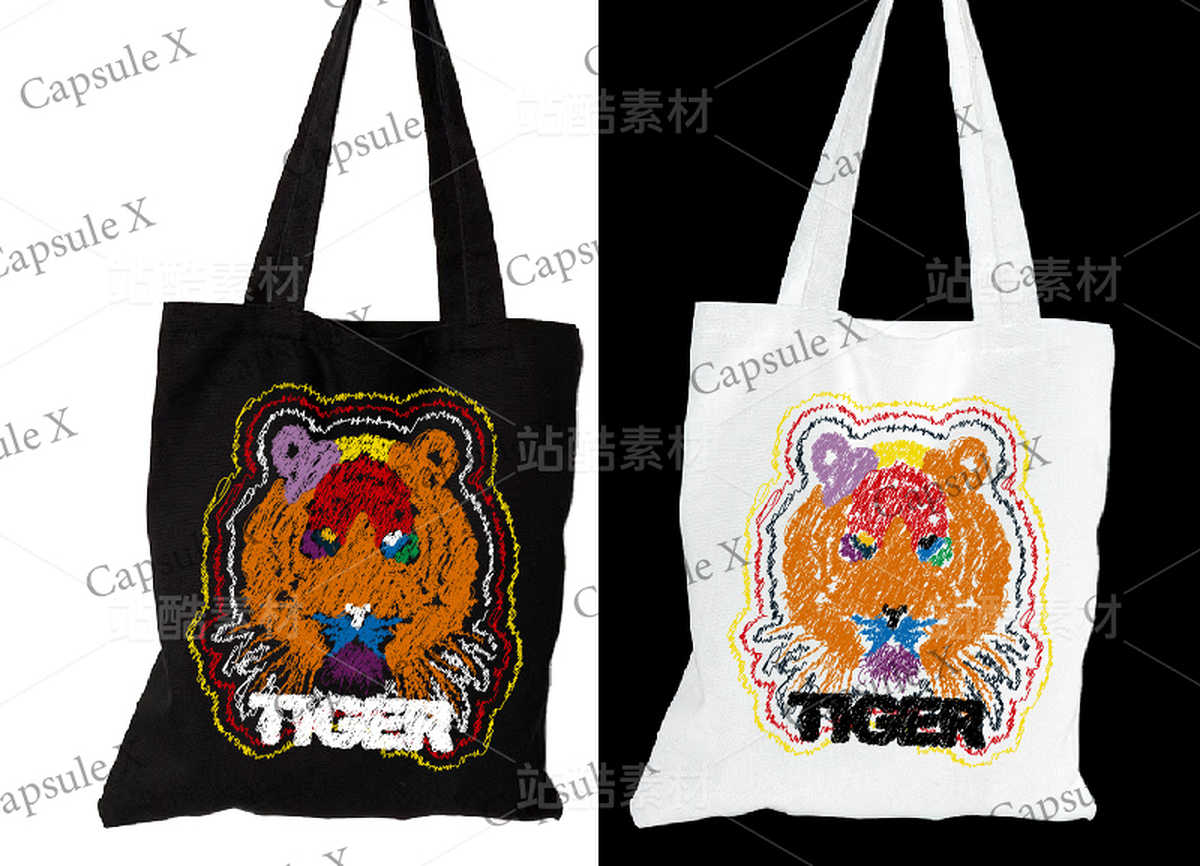 线性老虎头图案（主预览-13087954） - 未分类 - 站酷设计师CapsuleX原创素材 - 站酷ZCOOL