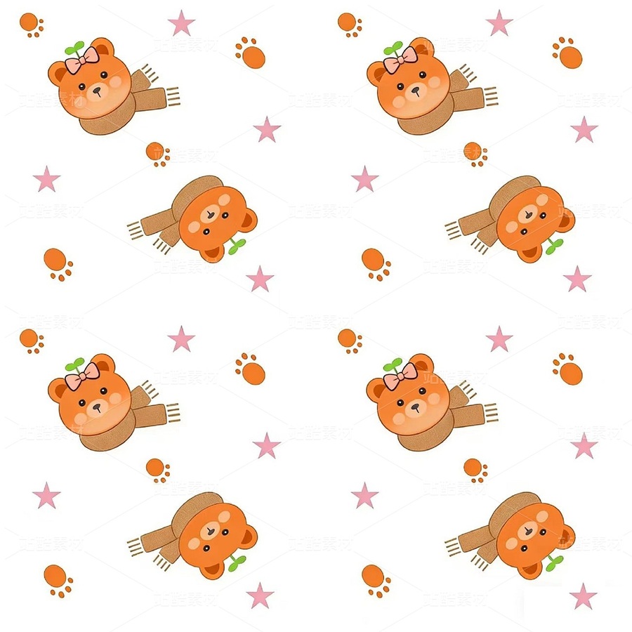 小熊系列圖案（主預(yù)覽-13088000） - 未分類 - 站酷設(shè)計(jì)師茉莉花1983原創(chuàng)素材 - 站酷ZCOOL