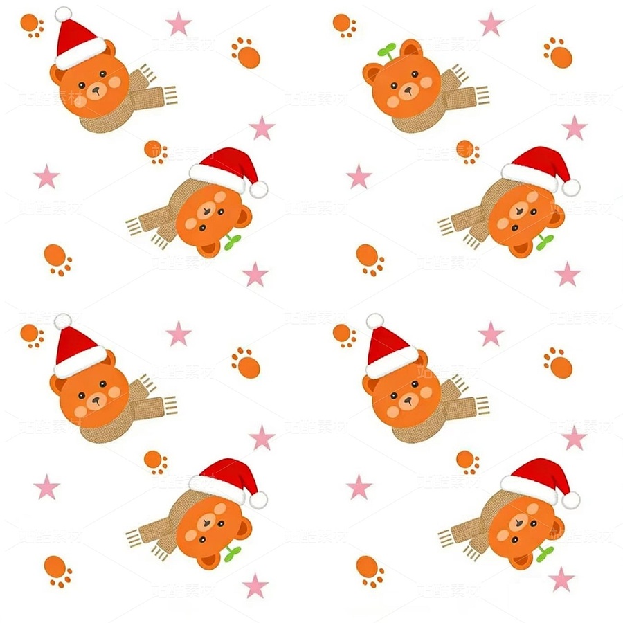 小熊系列圖案（主預(yù)覽-13087998） - 未分類 - 站酷設(shè)計(jì)師茉莉花1983原創(chuàng)素材 - 站酷ZCOOL