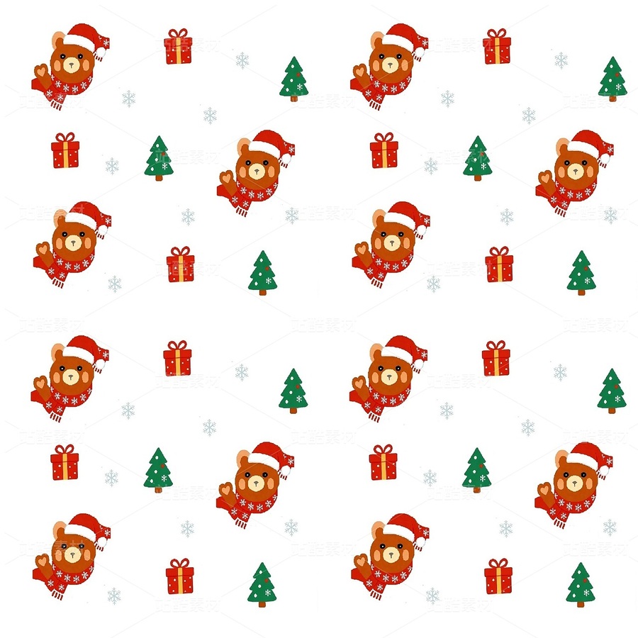 小熊系列圖案（主預(yù)覽-13088004） - 未分類 - 站酷設(shè)計(jì)師茉莉花1983原創(chuàng)素材 - 站酷ZCOOL