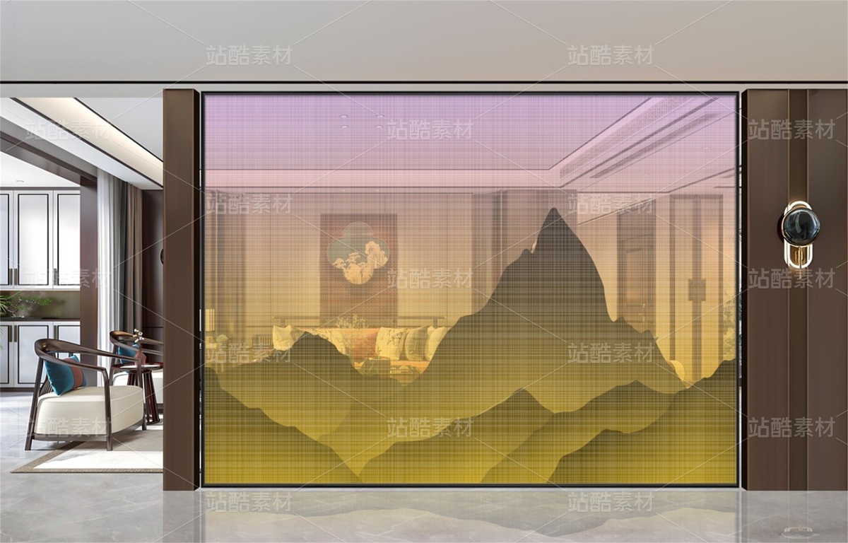 光影漸變格紋山峰裝飾畫（主預(yù)覽-13088064） - 未分類 - 站酷設(shè)計(jì)師JpUTfAYxcN原創(chuàng)素材 - 站酷ZCOOL