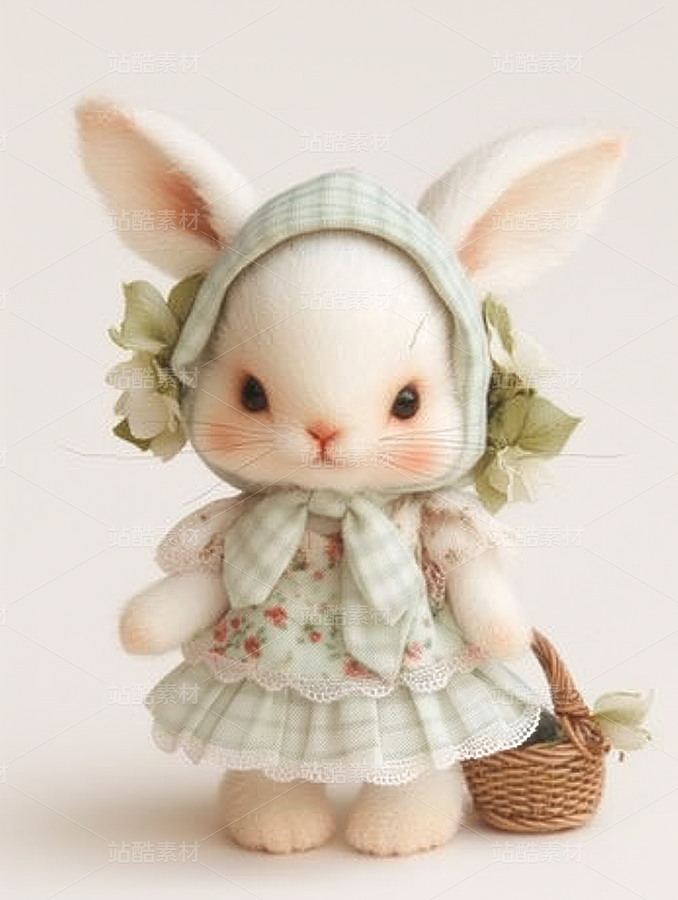 田園森系軟萌兔子玩偶系列（主預覽-13088420） - 未分類 - 站酷設計師幻野紀原創(chuàng)素材 - 站酷ZCOOL