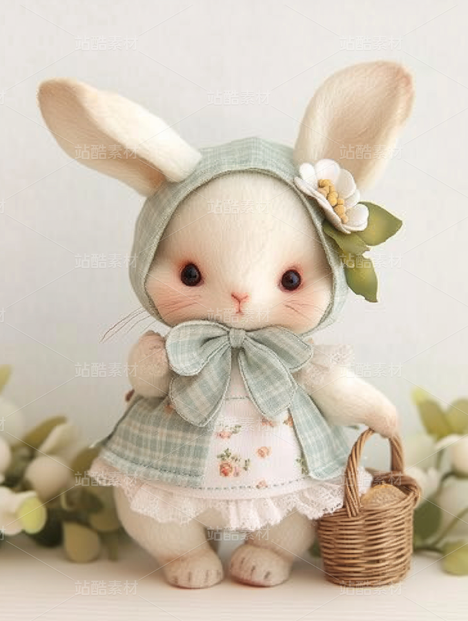 田園森系軟萌兔子玩偶系列（主預覽-13088419） - 未分類 - 站酷設計師幻野紀原創(chuàng)素材 - 站酷ZCOOL