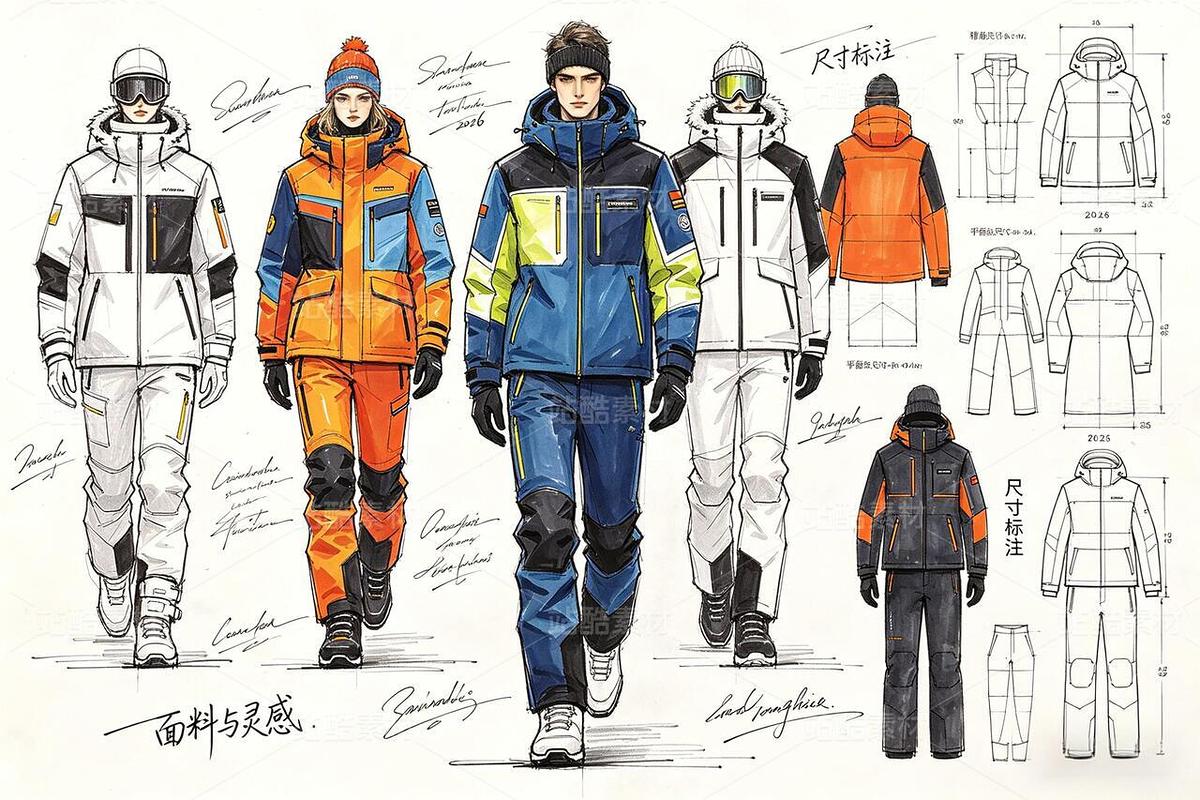 2026滑雪服设计（主预览-13088749） - 未分类 - 站酷设计师欲阳城原创素材 - 站酷ZCOOL