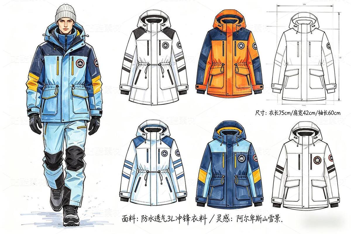 2026滑雪服设计（主预览-13088751） - 未分类 - 站酷设计师欲阳城原创素材 - 站酷ZCOOL