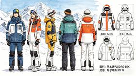 “雪域流光：2026机能滑雪服动态解构手稿”（导航-13088755） - 未分类 - 站酷设计师欲阳城原创素材 - 站酷ZCOOL
