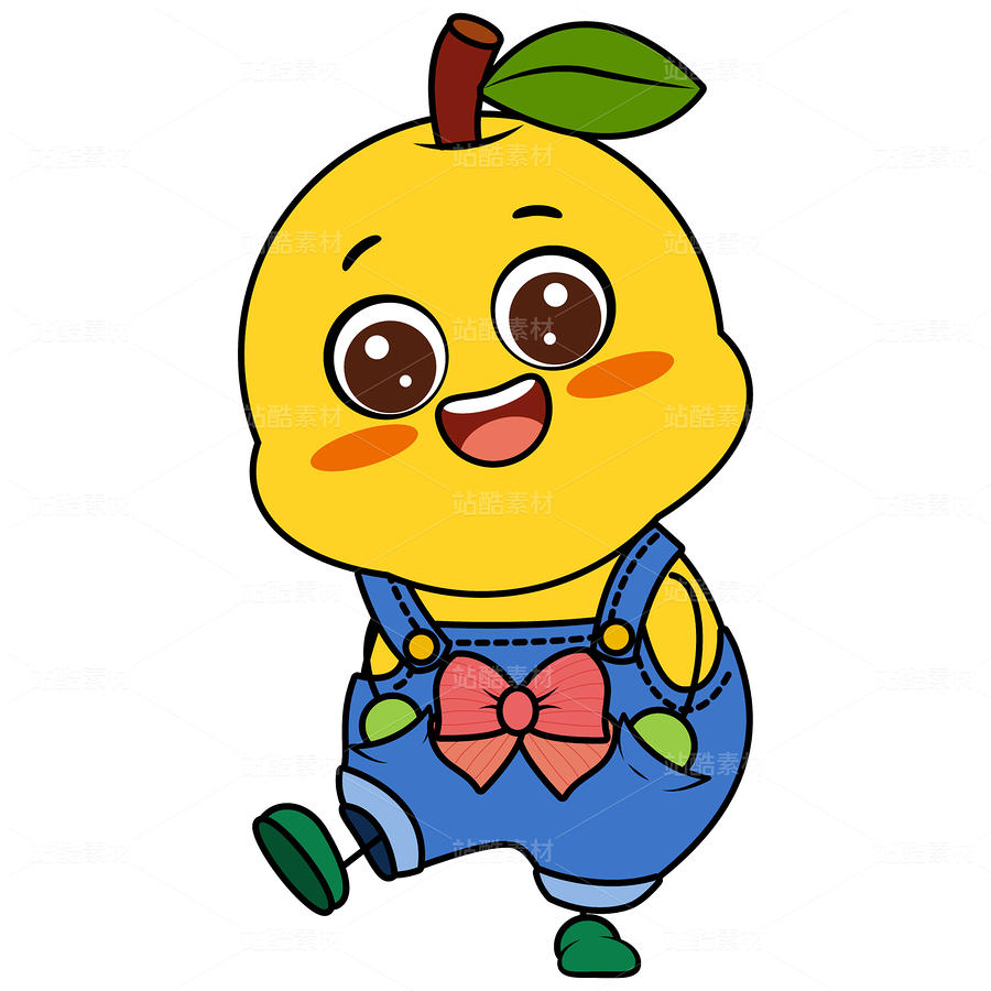 芒果家族的百變?nèi)粘＃簞?chuàng)意水果擬人插畫(huà)（主預(yù)覽-13088796） - 未分類 - 站酷設(shè)計(jì)師芥菜籽暖心原創(chuàng)素材 - 站酷ZCOOL