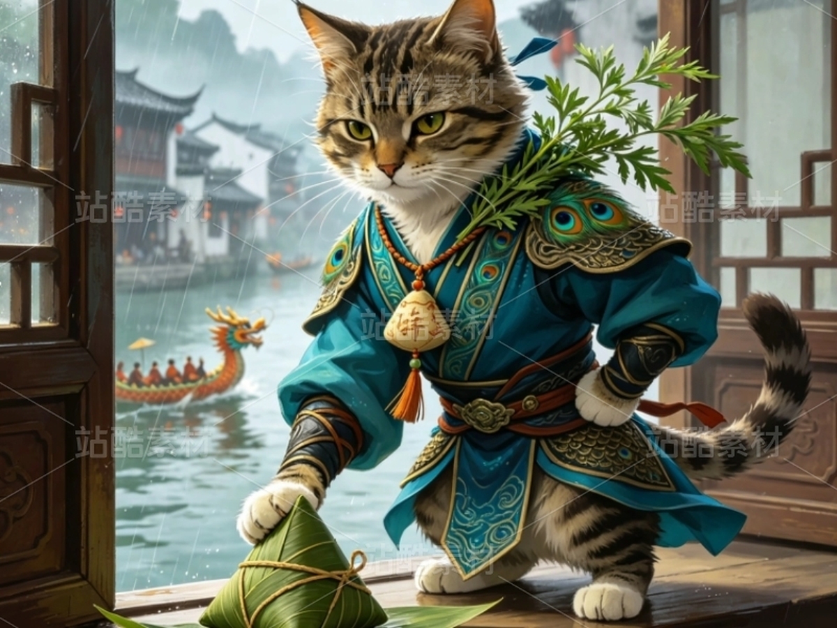 司芷钰·端午雅集 | 国风旗袍美人商业插画系列素材(主预览-13090759) - 未分类 - 站酷设计师司芷钰IP主理人原创素材 - 站酷ZCOOL