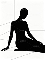 人体剪影艺术素材(导航-13091553) - 未分类 - 站酷设计师上海爷叔原创素材 - 站酷ZCOOL