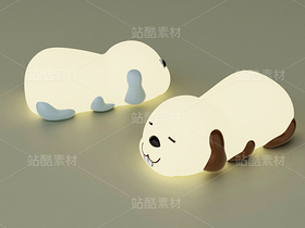 趴趴狗硅胶小夜灯 3D 模型 母婴电商产品渲染素材(导航-13092923) - 未分类 - 站酷设计师IMUOO原创素材 - 站酷ZCOOL