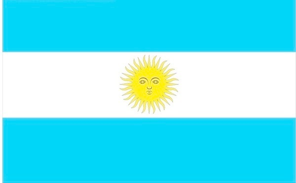 阿根廷国旗太阳表情图片