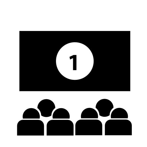 starting the film at the movie theater