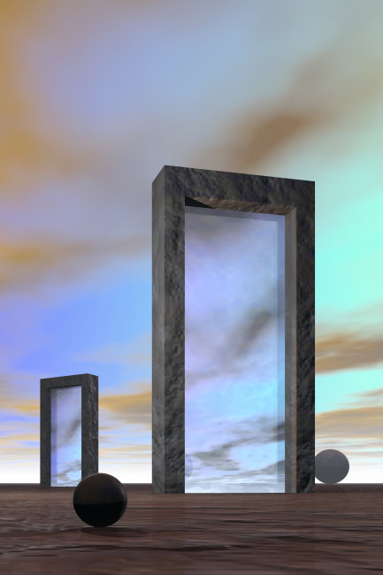 奇观图片 科技 科技之门