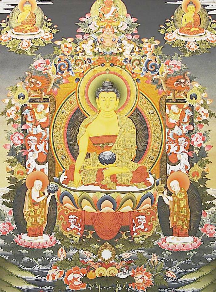 释迦牟尼佛法像图片