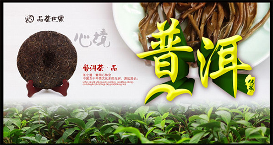 普洱茶广告psd素材