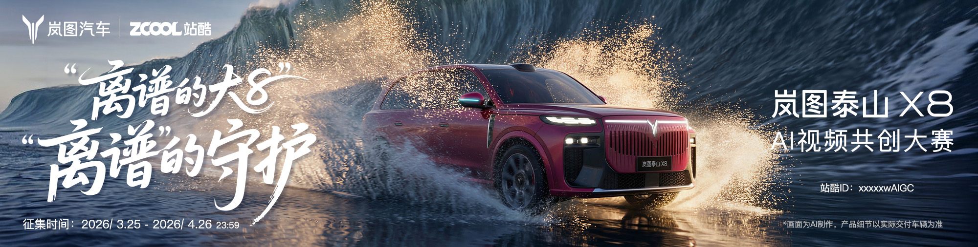 站酷首頁輪播廣告