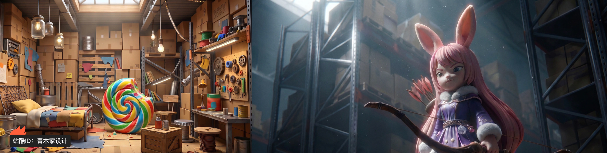 站酷首页轮播广告