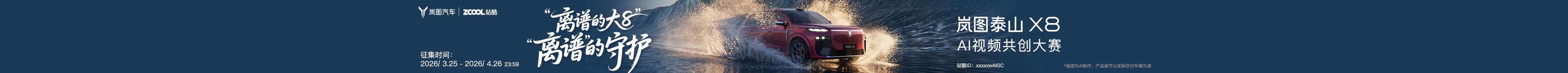 站酷首页轮播广告