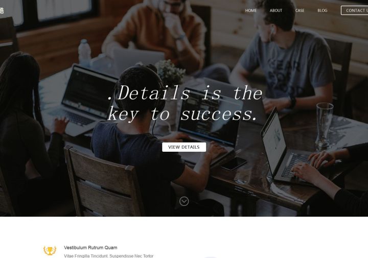 服务类企业公司官网
